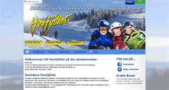 Desktop Screenshot of hovfjallet.se